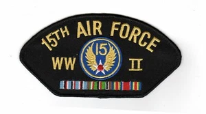 Parche de sombrero 15a Fuerza Aérea Segunda Guerra Mundial - Imagen 1 de 1