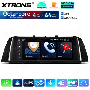 XTRONS 10,25" Autoradio für BMW 5er F10/F11 NBT Android 14 4G+64GB GPS CarPlay - Bild 1 von 14