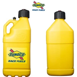 Jarra de combustible Sunoco Motorsports amarilla jarra de combustible de 5 galones x 2 - Imagen 1 de 1