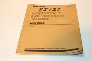 Caterpillar 3176 ATAAC Diesel Truck Engine Operation Maintenance Manual 1989 - Picture 1 of 3