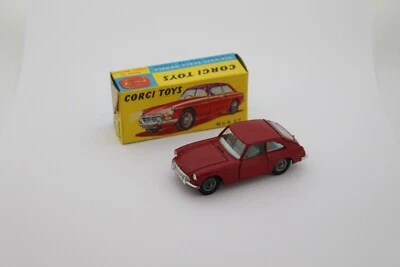 Corgi Car Toys MGB GT Model 327 Original In Box Red - Image 1 of 4