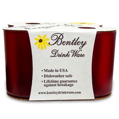 Bentley 11oz. Vasos, Rubí - Juego de 4 (TM4-2014) Foto 1 de 3