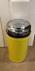 Yellow And Silver Electronic Sensor Bin, 30 Litre. Great Condition.