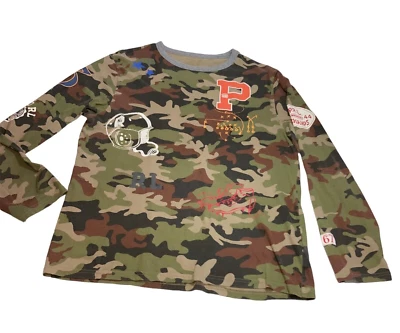 Polo Ralph Lauren Camisa Camuflada Manga Larga Fútbol Talla Para Hombre M Prendas para Dormir Foto 1 de 4