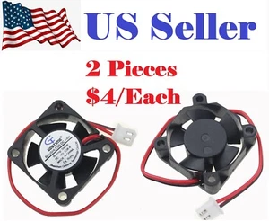 2PCs Gdstime Cooling Computer Fan 3010 30x30x10mm 12V Brushless DC Cooling Fan - Picture 1 of 6