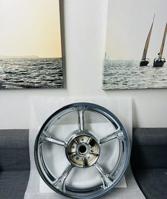 HARLEY CVO 限量 FLHTKSE 巡回赛铬轮 2020 - 25 后 TOMAHAWK OUTRIGHT — 第 1/4 张图片