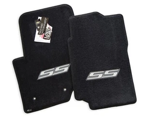 2007 - 2009 Chevrolet Trailblazer SS Floor Mats Ebony GM Licensed 32oz Quality - Picture 1 of 5