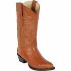 Los Altos Men's Genuine Teju Lizard Cowboy Western Boots J-toe Wide Ee