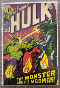Incredible Hulk #144 1971 Marvel Comic 2.0-3.0 - Bild 1 von 5