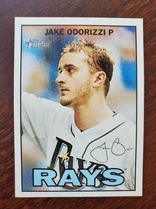 2016 Topps Heritage #429 Jake Odorizzi SP - Picture 1 of 6