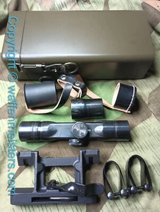 Zf4 Combo, Scope + Mount Set + Storage Box + Shade -German WWII Zf-4 Sniper - Picture 1 of 1
