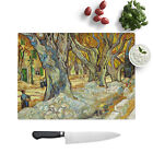 The Large Plane Trees By Vincent Van Gogh Chopping Board Kitchen Worktop Saver