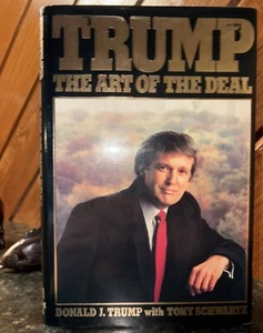 1987 TRUE FIRST EDITION ART OF DEAL DONALD TRUMP President Collectible ExLibrary - Picture 1 of 12