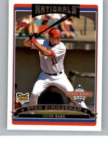 2006 Topps National Baseball Card Day Inserts #T3 Ryan Zimmerman (ref 144872) - Picture 1 of 2