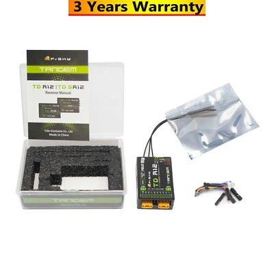 FrSky TD R12 2.4G/900MHz Dual Frequency Receiver Low Latency 12CH PWM/SBUS/FBUS - Bild 1 von 4