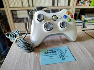 Microsoft Xbox 360 Manette Filaire Blanche Semi HS Ne Fonctionne Pas - Photo 1/11