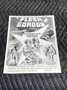 Original 1974 Flesh Gordon Pressbook *RARE* - Picture 1 of 7