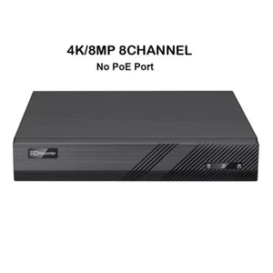 MICROSEVEN 4K H.265 NVR 8 CANALES 8 MP Soporte disco duro 10 TB, 1 x SATA, 1 VGA, 1 HDMI - Imagen 1 de 7