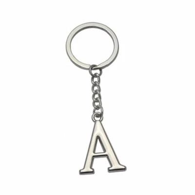 alloy creative Egnlish letter A keychain - Image 1 of 3