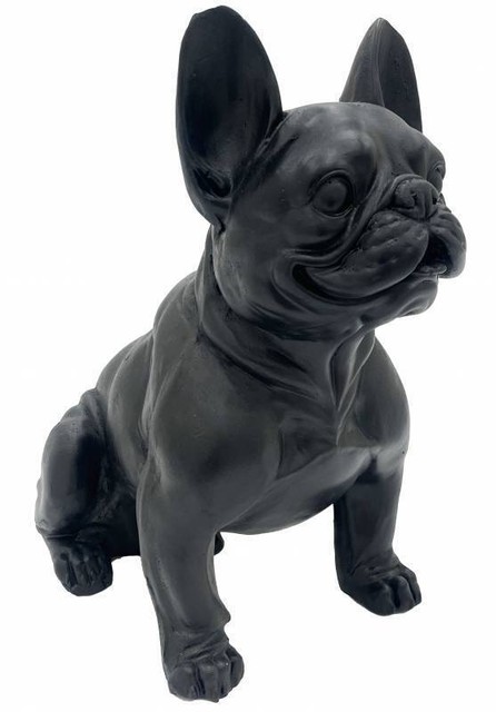 French Bulldog Small Puppy Figurine Dog Sitting Resin Home -  Portugal