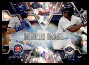 2016 Bowman's Best Mirror Image Atomic Refractor #MI-4 Corey Ray /Jason Heyward