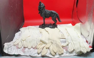 3 Pair Vtg Ladies' Gloves 1950s Ivory Color - Picture 1 of 15