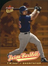 2005 (TWINS) Ultra Gold Medallion #210 Jason Bartlett AR