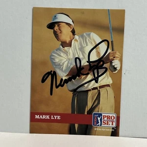 G57 Mark Lye #82 Pro Set PGA Golf Tour Autographed Signed Auto Card - Picture 1 of 6