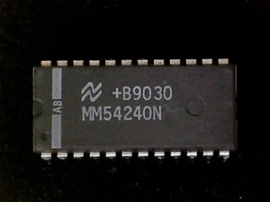MM54240N - National Semiconductor Async Recv/ Xmit Remote Controller IC (DIP-24) - Bild 1 von 1