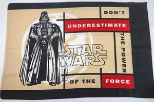 3-teiliges Vintage 1997 Star Wars Twin-Bettwäsche Kissenbezug flach & Spannbettlaken-Set - Bild 1 von 6