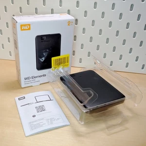 NEW Western Digital 2TB External Hard Drive USB 3.0 MAC XBOX 1 PS4 PS5 WD - Picture 1 of 8