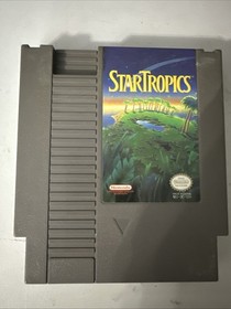 Nintendo NES Game Only StarTropics
