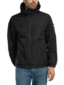 Weekend Offender Men's Technician Face Mask Jacket, Black - Picture 1 of 9