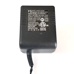 FS AC/DC Linearity Adapter Model JU41D0900500-1 9V 500ma - Picture 1 of 5