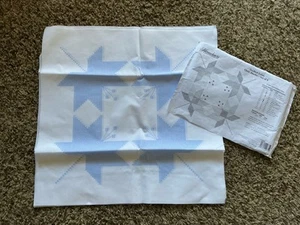 Herrschners Quilted Lotus Quilt Blocks Set Of (6) New In Package - Picture 1 of 8