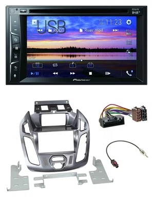 Pioneer Bluetooth 2DIN USB DVD DAB MP3 Autoradio für Ford Transit Connect mit Di - Bild 1 von 4