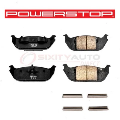 PowerStop Rear Disc Brake Pad & Hardware Kit for 2003-2005 Lincoln Aviator - do Foto 1 de 4