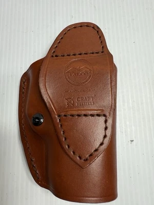 Falco craft holsters, leather holster Hand Made Brown 5.5in - Image 1 of 4