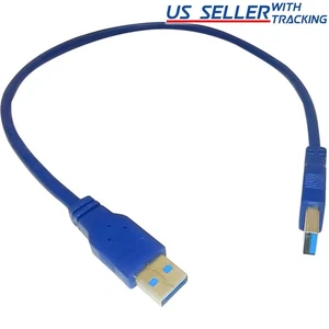 40cm (15 Inch) USB 3.0 SuperSpeed Male A to Male A Extension Cable Cord M/M USB - Picture 1 of 1