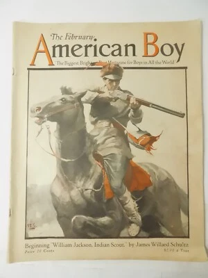 American Boy Magazine  February 1926 Foto 1 de 4