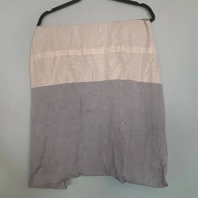 Легкий шарф Infinity Ann Taylor Loft золотисто-серый блестящий - Изображение 1 из 4