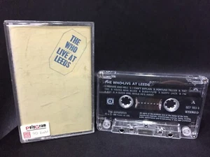 The Who Live at Leeds Cassette Tape Rock 90s (Polydor 1995) Thailand Release - Picture 1 of 3