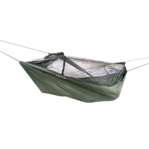 DD Hammocks DD superlight Frontline olivegrün einlagig mit Whoopie slings / 1... - Bild 1 von 10