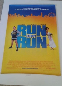 RUN FATBOY RUN double sided movie poster 27"x 40" - Picture 1 of 1