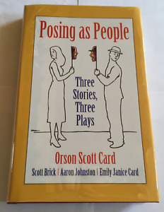 Posing As People by Orson Scott Card, Subterranean Press 2005, Signed Limited