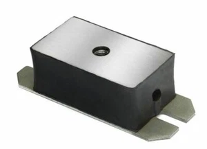 2-Pack: 50 - 1,000 Kg Low Frequency Rubber Pedestal Anti Vibration Mount - Picture 1 of 4