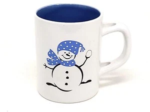 Taza de café cacao de Navidad muñeco de nieve invierno con ranura para cuchara de 11 oz de capacidad - Imagen 1 de 6