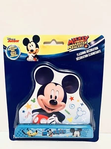 Mickey and The Roadster Racers Multiple Color-Flashing Mode Cake Decoration  NEW - Picture 1 of 3