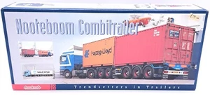 NOOTEBOOM Combitrailer 5-Axle Containertrailer MAN Truck & 2 x 20ft Containers - Picture 1 of 3