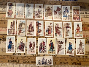 LAMBERTS OF NORWICH (TEA)-FULL SET- BEFORE OUR TIME 1961 (25 CARDS)  - Picture 1 of 9